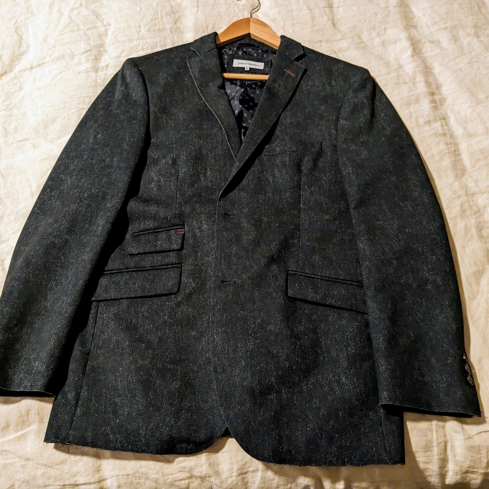 James Campbell Denim Blue Cotton Jacket Size M New without tag